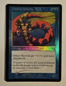 Lord of Atlantis - FOIL Rare NM - MTG Time Spiral - Timeshifted ⚔B&B - Image 1