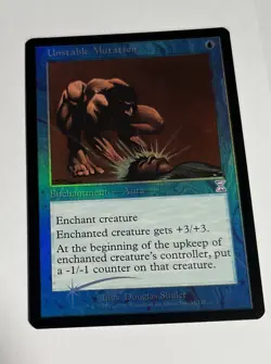 Unstable Mutation FOIL - Time Spiral Timeshifted MTG Magic Gathering - NM - Image 1