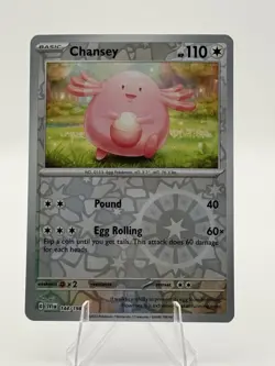 Pokemon Chansey #144/198 English Scarlet & Violet Reverse Holo - Image 1