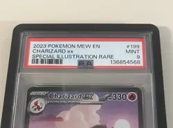 2023 Pokemon SV 151 EN Charizard Ex Special Illustration Rare #199 PSA 9 - Image 3