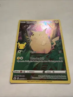 Pokemon TCG Pikachu 005/025 Celebrations Holo Rare Basic 60 HP Card - Image 2