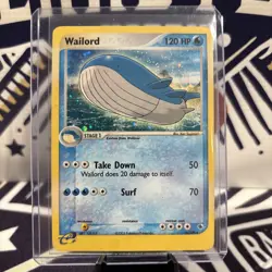 Wailord 14/109 | 2003 Pokemon EX Ruby & Sapphire Holo | LP/MP - Image 1