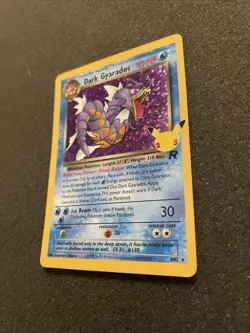 Dark Gyarados 8/82 - Celebrations: Classic Collection Holo M-NM POKEMON CARD - Image 3