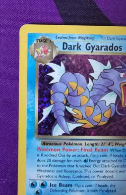 Dark Gyarados #8/82 Celebrations Holo Rare 25th Anniversary Pokemon TCG - Image 3