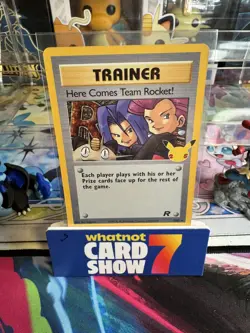 Here Comes Team Rocket Holo 15/82 Pokemon Celebrations 25th Anniversary NM - Image 1