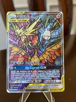 2019 Pokemon Moltres & Zapdos & Articuno GX SM210, Sun And Moon - Image 1