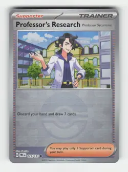 Professor's Research [Professor Sycamore] (Poke Ball Pattern) SV: Prismatic E... - Image 1