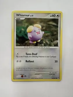 Pokemon Whismur Basic 132/147 Supreme Victors Common Regular 2009 - DMG - Image 1