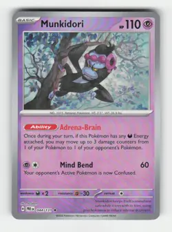 Munkidori (Poke Ball Pattern) SV: Prismatic Evolutions (PRE) 044/131 Holofoil... - Image 3