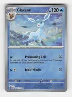 Glaceon (Poke Ball Pattern) SV: Prismatic Evolutions (PRE) 025/131 Holofoil R... - Image 3