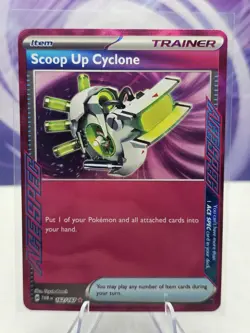 Pokemon TCG Scoop Up Cyclone 162/167 Twilight Masquerade ACE SPEC NM - Image 1