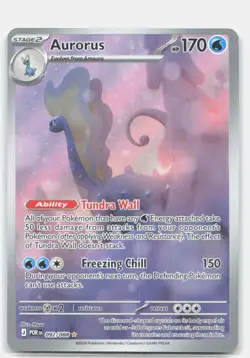 Aurorus 092/088 Holo Illustration Rare Perfect Order Pokemon Near Mint - Image 1