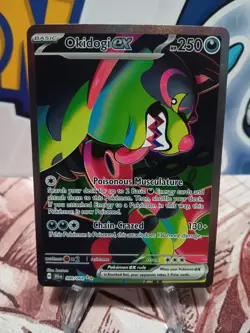 The Pokemon Company Okidogi EX 090/064 Shrouded Fable Rare English - Image 1