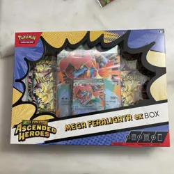 Pokemon Mega Evolution Ascended Heroes ex Box Factory Sealed - Image 1
