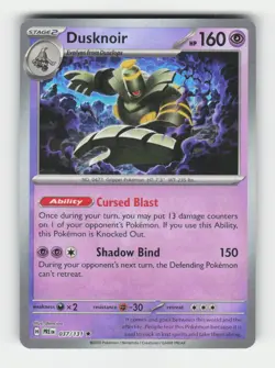 Dusknoir (Poke Ball Pattern) SV: Prismatic Evolutions (PRE) 037/131 Holofoil ... - Image 1