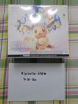 Pokemon - Prismatic Evolutions Elite Trainer Box ETB Factory Sealed Brand New - Image 1