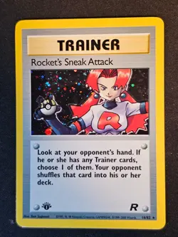 Pokemon TCG Team Rocket Rocket's Sneak Attack 16 Holo Rare 1st ed Mint/Near Mint - Image 1