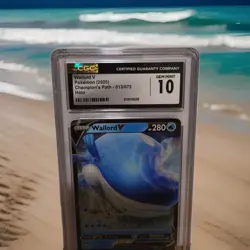 GM 10 Wailord V 013/073 Champions Path Holo Pokemon - Image 4