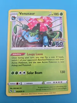 Venusaur 003/078 Pokemon GO Holo LP - Image 1