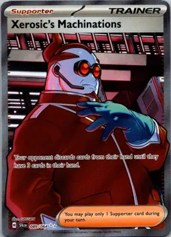 Xerosic's Machinations 089/064 Ultra Rare Shrouded Fable Pokemon Near Mint - Image 1