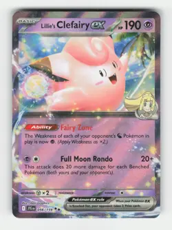 Lillie's Clefairy ex - 056/159 SV09: Journey Together (JTG) 056/159 Holofoil ... - Image 3