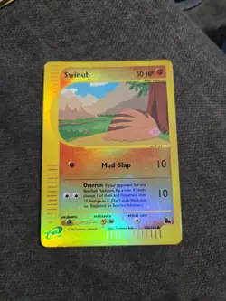 2003 Pokemon Swinub 108/144 Skyridge Regular and RARE - Image 1