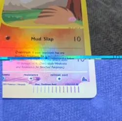 2003 Pokemon Swinub 108/144 Skyridge Regular and RARE - Image 3