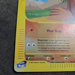 2003 Pokemon Swinub 108/144 Skyridge Regular and RARE - Image 4