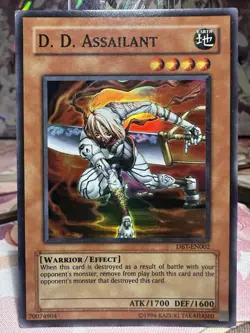 D.D. Assailant DBT-EN002 Super Rare Destiny Board Traveler Promo - LP - YuGiOh! - Image 1