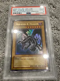 2002 Yu-Gi-Oh! Red Eyes Black Dragon! LOB #070 PSA 9 🔥 - Image 2