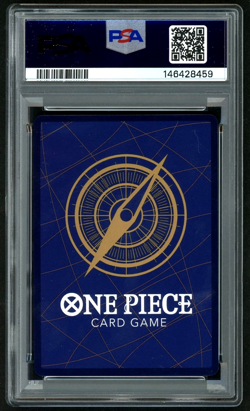 ONE PIECE MONKEY D. LUFFY 2023 PREMIUM BANDAI CARD COLL. 25TH ED. #001 PSA 10 - Image 2