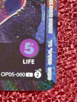 2024 One Piece Monkey D. Luffy PSA Magazine Promo OP05-060 - Image 5