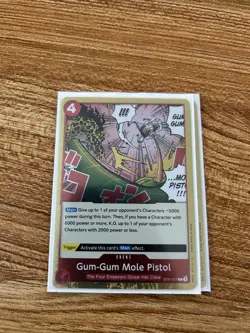 2x [Foil] Gum-Gum Mole Pistol ST21-017 C | Starter Deck EX: Gear 5 | One Piece - Image 1