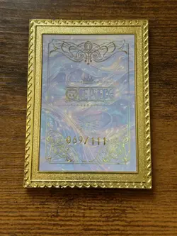 One Piece CCG Goddess Vivi Waifu Metal Card - Bunny Girl 69/111 - Image 2