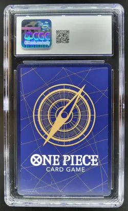 2022 ONE PIECE SANJI 25TH ANNIV RARE MANGA ALT ART OP01-013 CGC 10 PT - Image 2