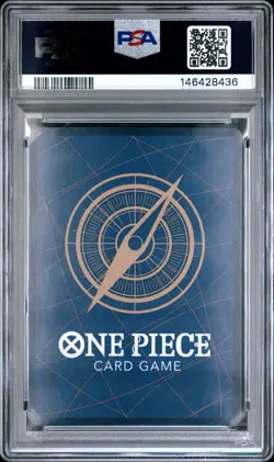 2022 ONE PIECE SHANKS ALTERNATE ART OP01-ROMANCE DAWN #120 PSA 10 - Image 2