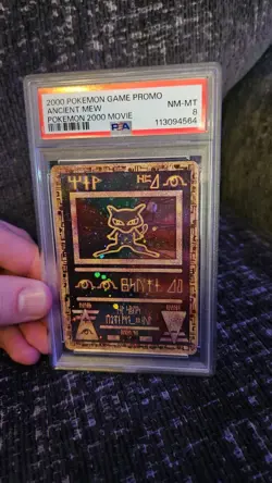 [PSA 8] Ancient Mew Pokemon Movie 2000 Game Promo Holo POKEMON - Image 1