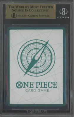 2025 One Piece The Best Premium Booster Vol.2 Don!! Card Super Alt Art BGS 10 - Image 2