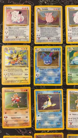 Wotc Holo Pokemon Card Lot Venusaur Raichu Jolteon Base Set Vintage - Image 2