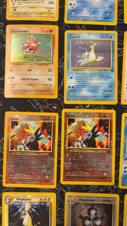 Wotc Holo Pokemon Card Lot Venusaur Raichu Jolteon Base Set Vintage - Image 4