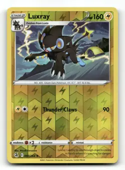 Luxray 093/264 - Fusion Strike Reverse Holo - Pokemon Card NM/M - Image 1