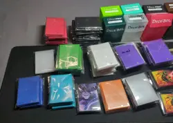 MTG Sleeve Ultra Pro Deck Box Lot Used Nearly 1500 Sleeves Sveral Deck Boxes - Image 2