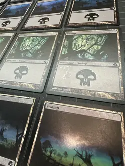 Magic the Gathering Swamp Graveborn Foil Lot of 20 MP - Image 3