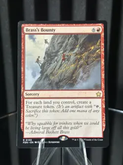 Brass's Bounty R MTG Foundations M/NM, English - Image 1