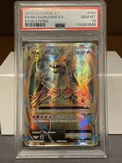 M Charizard EX - Pokemon Evolutions 101/108 - Full Art - PSA 10 - GEM MINT - Image 1