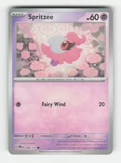 Spritzee (Poke Ball Pattern) SV: Prismatic Evolutions (PRE) 038/131 Holofoil ... - Image 1