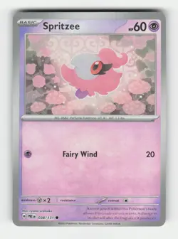 Spritzee (Poke Ball Pattern) SV: Prismatic Evolutions (PRE) 038/131 Holofoil ... - Image 3