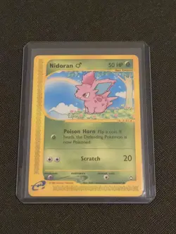 Nidoran M Aquapolis 096/147 Common NM Pokemon E-Reader Regular English - Image 1