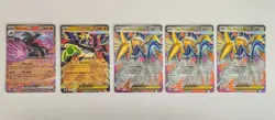 Pokemon Perfect Order 5 Card Lot—Salazzle ex, Mega Zygarde ex, Mega Skarmory ex - Image 1