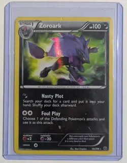 Pokemon Zoroark 102/99 Next Destinies Secret Rare Holo Stage 1 HP100 Card - Image 1